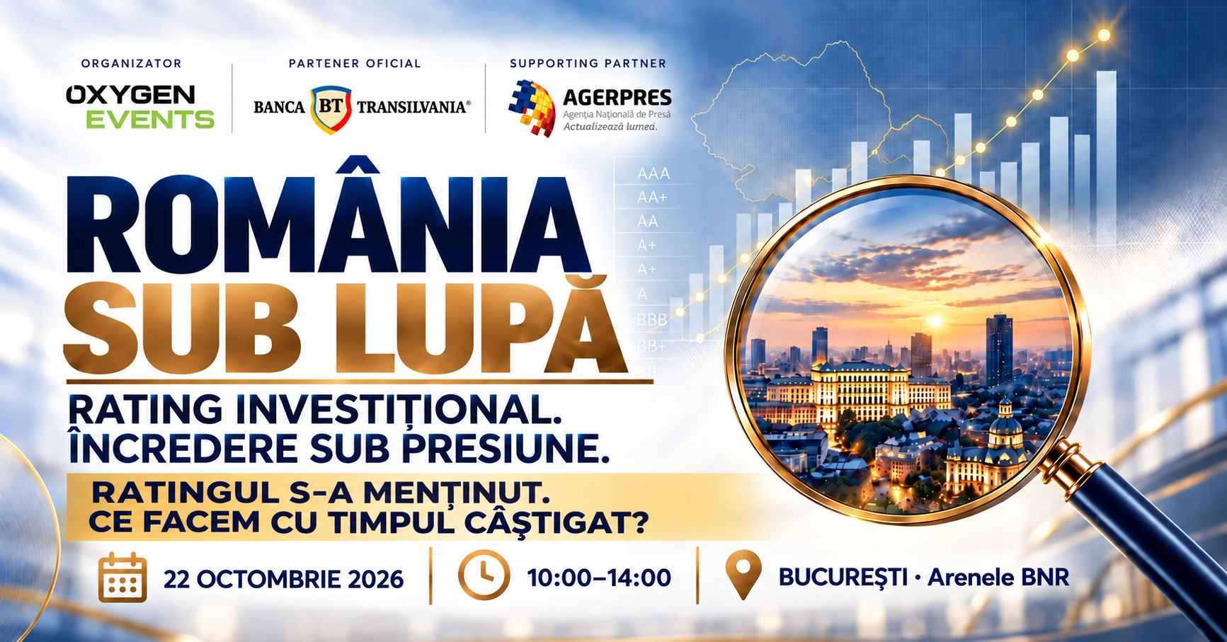 ROMÂNIA SUB LUPĂ — Rating investițional, încredere sub presiune